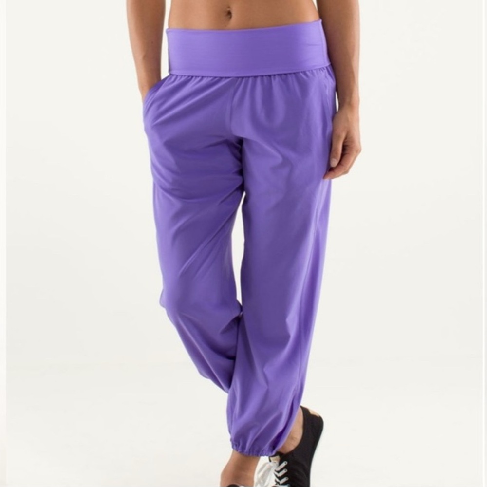 lululemon athletica Purple Track Pants